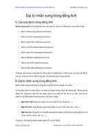 dai tu nhan xung trong tieng anh