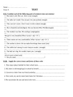 chuyên đề BỒI DƯỠNG học sinh giỏi  TA 8