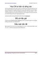 Học C  cơ bản và nâng cao | 85 bài tự học lập trình C  hay nhất PDF