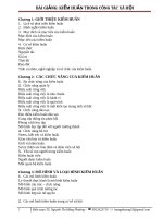 BÀI GIẢNG KIỂM HUẤN TRONG CÔNG TÁC XÃ HỘI