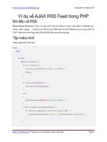 ajax rss feed example