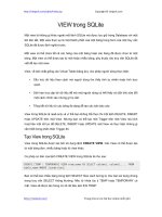VIEW trong SQLite | 54 bài học SQLite miễn phí hay nhất PDF view trong sqlite