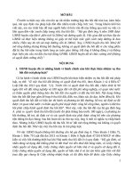 BÀI tập học kỳ LUẬT đất ĐAI 8 điểm