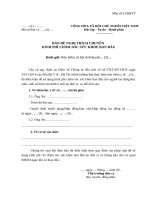 Bản đề nghị trích chuyển kinh phí chăm sóc sức khỏe ban đầu