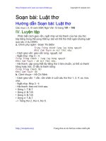 Soạn bài: Luật thơ | Soạn văn 12 hay nhất tại VietJack PDF