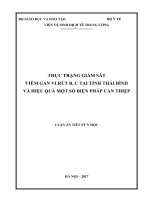 Thực trạng giám sát viêm gan vi rút B, C tại tỉnh Thái Bình và hiệu quả một số biện pháp can thiệp (FULL TEXT)