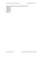 de thi tieng anh lop 6 hoc ki 2