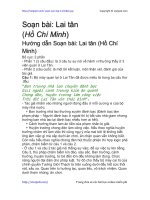 Soạn bài: Lai tân (Hồ Chí Minh) | Soạn văn 11 hay nhất tại VietJack PDF