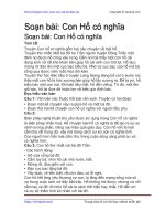 Soạn bài: Con Hổ có nghĩa | Soạn văn 6 hay nhất tại VietJack PDF con ho co nghia