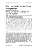 luyen tap viet doan van nghi luan