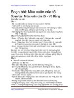 Soạn bài: Mùa xuân của tôi | Soạn văn 7 hay nhất tại VietJack PDF mua xuan cua toi