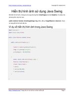 hien thi hinh anh su dung java swing