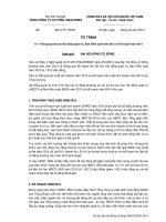 Tờ trình về Thù lao của HĐQT, BKS năm 2013 và kế hoạch năm 2014