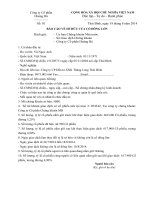 Bao cao thay doi so huu CDL