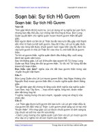 Soạn bài: Sự tích Hồ Gươm | Soạn văn 6 hay nhất tại VietJack PDF su tich ho guom