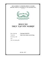 Báo cáo thực tập chế biến: Một số món Salad của nhà hàng Nhà hàng MAKOTO