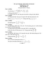 ON THI HSG TOAN 9  DE 11