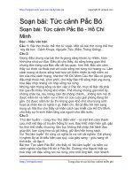 Soạn bài: Tức cảnh Pắc Bó | Soạn văn 8 hay nhất tại VietJack tuc canh pac bo