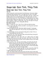 Soạn bài: Sơn Tinh, Thủy Tinh | Soạn văn 6 hay nhất tại VietJack PDF son tinh thuy tinh