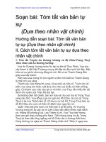 tom tat van ban tu su
