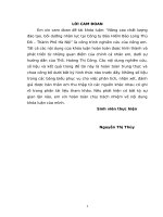 Nâng cao chất lượng đào tạo, bồi dưỡng nhân lực tại Công ty Bảo Hiểm Bảo Long Thủ Đô – Thành Phố Hà Nội