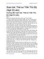 Soạn bài: Thái sư Trần Thủ Độ (Ngô Sĩ Liên) | Soạn văn 10 hay nhất tại VietJack PDF thai su tran thu do