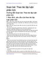 thao tac lap luan phan tich