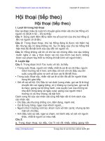 Soạn bài: Hội thoại () | Soạn văn 8 hay nhất tại VietJack PDF hoi thoai tiep theo