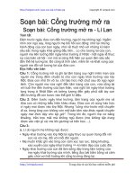 Soạn bài: Cổng trường mở ra | Soạn văn 7 hay nhất tại VietJack PDF cong truong mo ra