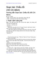 Soạn bài: Chiều tối (Hồ Chí Minh) | Soạn văn 11 hay nhất tại VietJack PDF