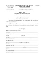 Thông tư số 01 2008 TT-BTP Hướng dẫn Nghị định số 158 2005 NĐ-CP về đăng ký và quản lý hộ tịch | Tư vấn pháp luật, hỗ trợ pháp lý 73862 TT1BTP5