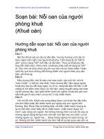 noi oan cua nguoi phong khue