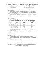 Đề kiểm tra học kì 2 môn địa lý lớp 12 có đáp án 