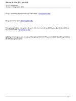 Báo cáo tài chính Quý I năm 2015 bctcq12015