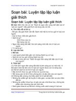 luyen tap lap luan giai thich