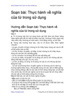 thuc hanh ve nghia cua tu trong su dung