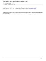 Quyết định bổ nhiệm Phó Tổng giám đốc: Ông Bùi Tú Anh qdbncbbta