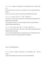 các cấu trúc ngữ pháp tiếng anh cơ bản hay sử dụng