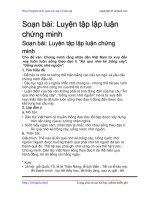 luyen tap lap luan chung minh