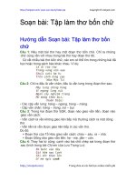 Soạn bài: Tập làm thơ bốn chữ | Soạn văn 6 hay nhất tại VietJack PDF tap lam tho bon chu