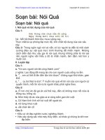 Soạn bài: Nói quá | Soạn văn 8 hay nhất tại VietJack PDF