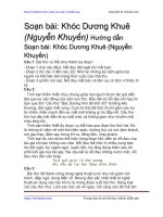 Soạn bài: Khóc Dương Khuê | Soạn văn 11 hay nhất tại VietJack khoc duong khue