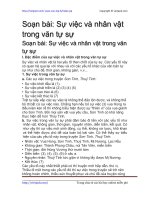 su viec va nhan vat trong van tu su