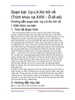 Soạn bài: Uy-Lít-Xơ trở về | Soạn văn 10 hay nhất tại VietJack PDF uy lit xo tro ve