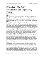 Soạn bài: Bắc Sơn | Soạn văn 9 hay nhất tại VietJack PDF