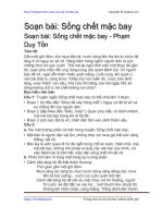 Soạn bài: Sống chết mặc bay | Soạn văn 7 hay nhất tại VietJack PDF song chet mac bay