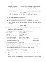 Nghi quyet HDQT thong qua ket qua phat hanh