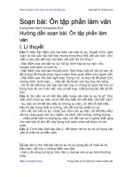 Soạn bài: Ôn tập phần làm văn | Soạn văn 10 hay nhất tại VietJack PDF on tap phan lam van