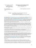 Công văn số 134 TCDN-PCTT v v đăng ký hoạt động giáo dục nghề nghiệp trình độ cao đẳng, trình độ trung cấp