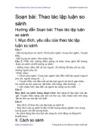 thao tac lap luan so sanh